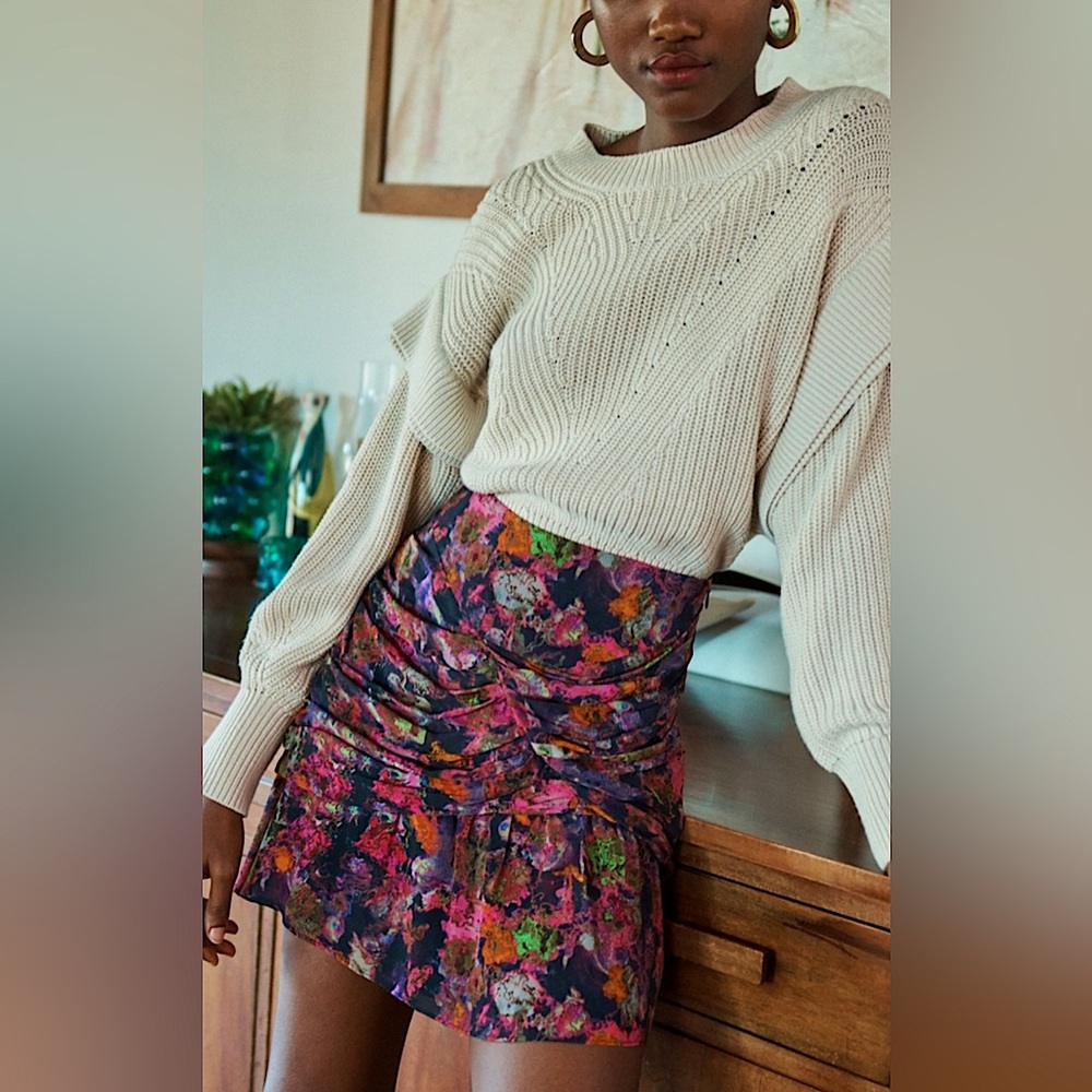 Iro Paris | Nuada Abstract Print Skirt